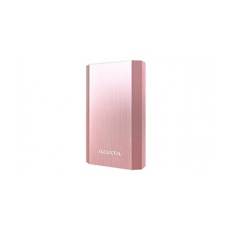 Cargador Portátil Adata Power Bank AA10050, 10.050mAh, Rosa