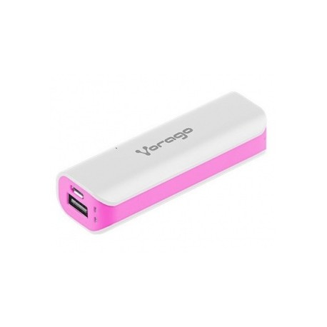 Cargador Portátil Vorago PowerBank AU-107, 2600mAh, USB