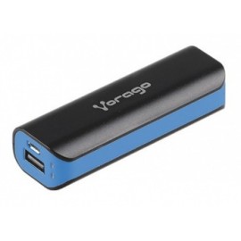 Cargador Portátil Vorago PowerBank AU-107, 2600mAh, USB, Azul/Negro