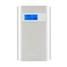 Cargador Portátil PNY PowerPack AD7800, 7800mAh, Plata