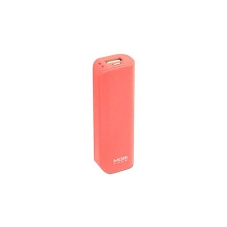 Cargador Portátil Acteck PowerBank MB-01027/S, 2200mAh, Salmon