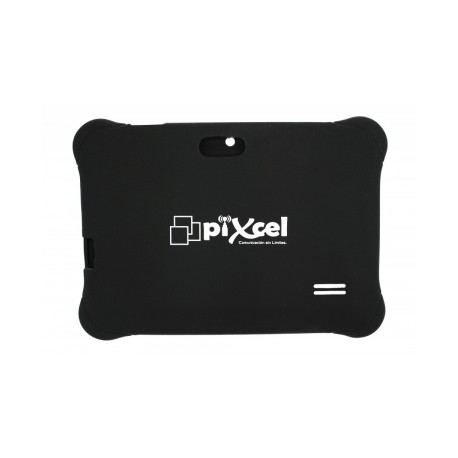 Pixcel Funda para Tablet 7, Negro, Resistente a Golpes