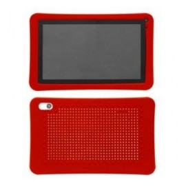 Acteck Funda de Silicona FP-100 para Tablet 7, Rojo