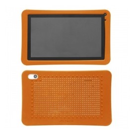 Acteck Funda de Silicón FP-100 para Tablet 7'' Naranja