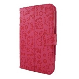 Data Components Funda para Tablet 7'', Oso Rosa