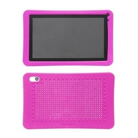 Acteck Funda de Silicona BL-06009 para Tablet 9'' Rosa