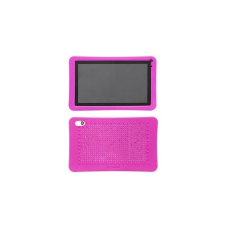 Acteck Funda de Silicona BL-06009 para Tablet 9'' Rosa