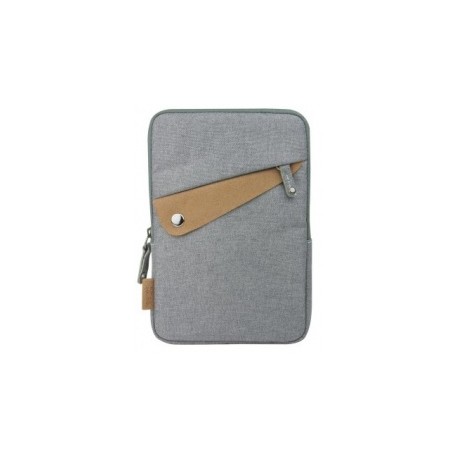 Perfect Choice Funda de Poliester para iPad Mini/Tablet 7'', Gris