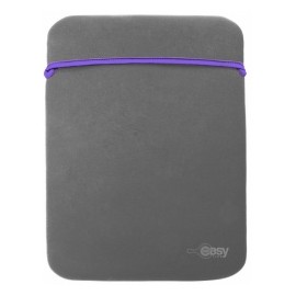 Perfect Choice Funda Reversible Easy Line 15.4'' Gris/Morado