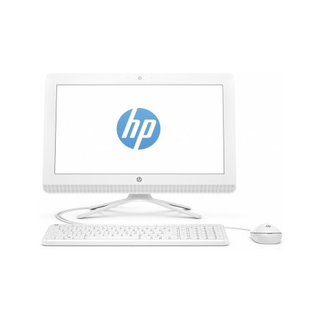 HP 20-c206la All-in-One 19.4, AMD A4-7210 1.80GHz, 4GB, 1TB, Windows 10 Home 64-bit, Blanco