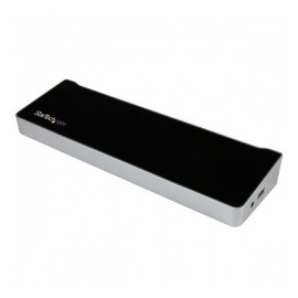 StarTech.com Docking Station USB3DOCKH2DP, 5x USB 3.0, 1x RJ-45, 2x DisplayPort