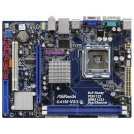 Tarjeta Madre ASRock micro ATX, S-775, 8GB DDR3, para Intel