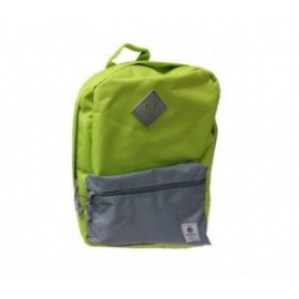 Acteck Mochila de Poliéster Devo para Laptop 15'', Verde/Gris