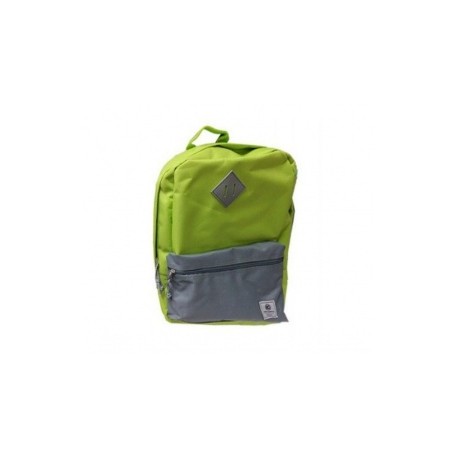 Acteck Mochila de Poliéster Devo para Laptop 15'', Verde/Gris