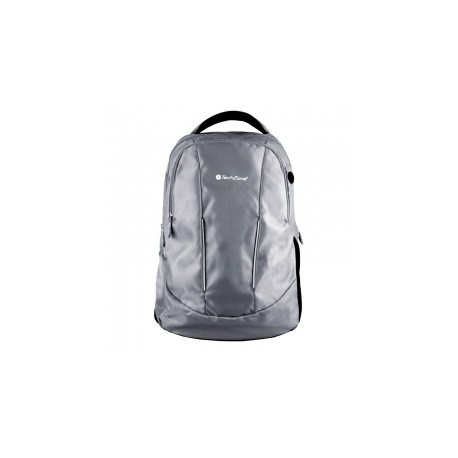 Techzone Mochila de Poliéster TZ17LBP02-GRIS para Laptop 15.6'