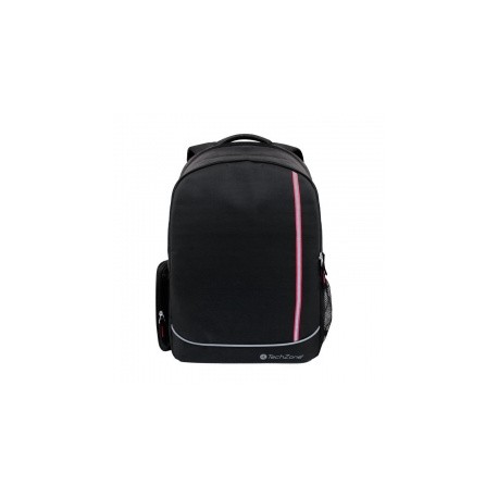 Techzone Mochila de Nylon TZBTS17-R para Laptop 15.6'