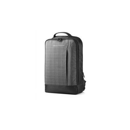 HP Slim Ultrabook Backpack para Laptop 15.6, NegroGris