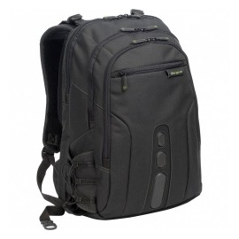 Targus Mochila Spruce EcoSmart de Poliester 17'' Negro/Verde (TBB019US)