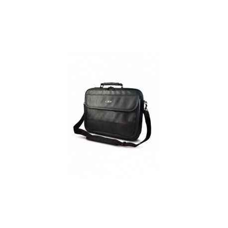 Klip Xtreme Maletín de Cuero para Laptop 15.4'' Negro (KNC-080)