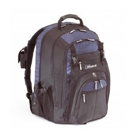 Targus Mochila de Nilón TXL617, 17'', Negro/Azul