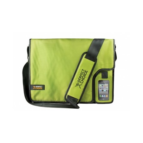 Perfect Choice Messenger Maletín de Poliester PC-081197 15.6'' Verde