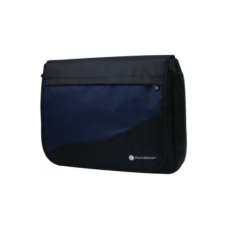 TechZone Maletín Amsterdam para Laptop 15.6'' Negro/Azul