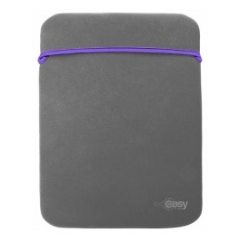 Perfect Choice Funda Reversible de Neopreno, 10.2'' Gris/Morado (EL-993452)