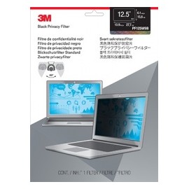 3M Filtro de Privacidad para Pantalla Ancha, 12.5'', Negro