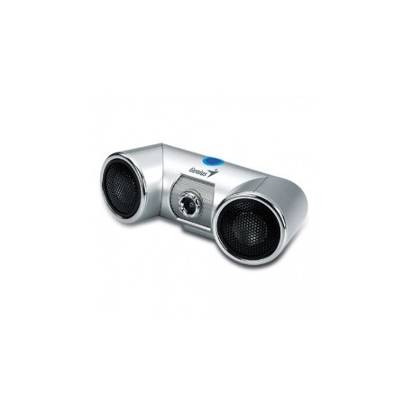 Genius Webcam Look 313 Media, 640 x 480 Pixeles, USB, Plata