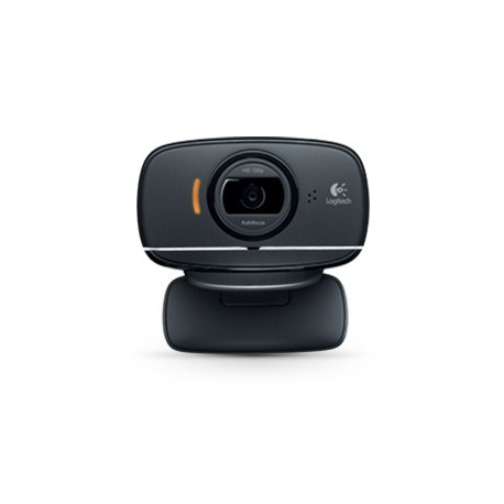 Logitech Webcam C525 con Micrófono, 8MP, 1280 x 720 Pixeles, USB 2.0, Negro