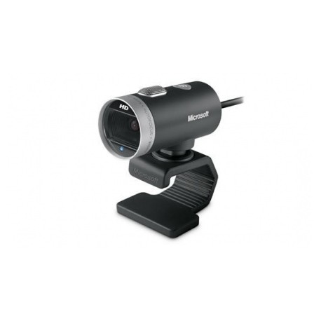 Microsoft LifeCam Cinema 6CH-00001, 5MP, USB 2.0, Negro/Plata