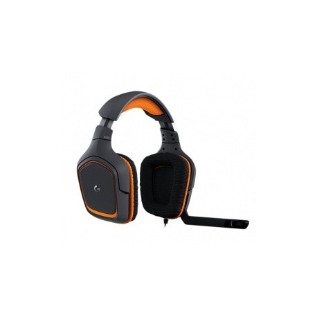 Logitech Audifonos Gamer G231 Prodigy, Alámbrico, 2 Metros  12cm de Extension, 3.5mm