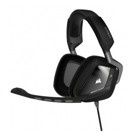 Corsair Audífonos Gamer VOID USB Dolby 7.1 RGB, Alámbrico, 1.8 Metros, Negro/Blanco