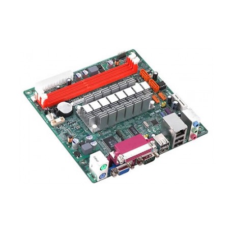 ESC T. Madre mini ITX TIGT-I2 (V1.0), con Intel Single Core Atom D410, 4GB DDR2 800 667MHz