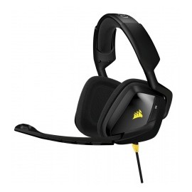 Corsair Audífonos Gamer VOID Stereo, Alámbrico, 3.5mm, Negro/Amarillo