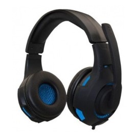 Naceb Audífonos Gamer NA-0304A, Alámbrico, 3.5mm, Negro/Azul