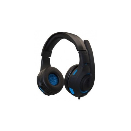 Naceb Audífonos Gamer NA-0304A, Alámbrico, 3.5mm, Negro/Azul