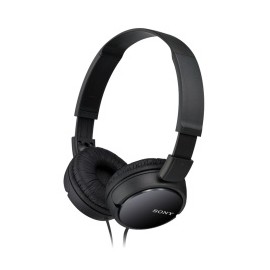 Sony Audífonos Plegable ZX110, Alámbrico, 1.2 Metros, Negro