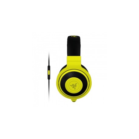 Razer Audífonos Gamer Kraken Mobile, Alámbrico, 3.5mm, Amarillo