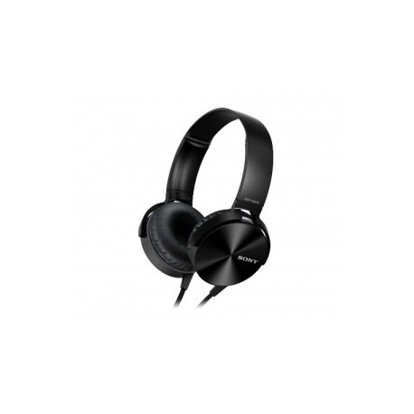 Sony Audífonos MDR-XB450AP, Alámbrico, 1.2 Metros, Negro