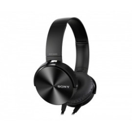 Sony Audífonos MDR-XB450AP, Alámbrico, 1.2 Metros, Negros