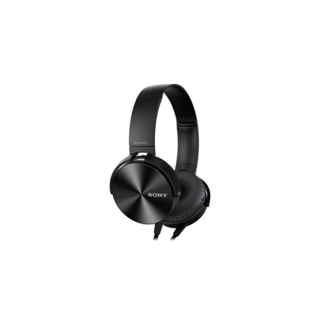 Sony Audífonos MDR-XB450AP, Alámbrico, 1.2 Metros, Negros