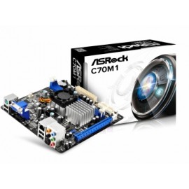 Tarjeta Madre ASRock mini ITX C70M1, AMD A50M, 16GB DDR3, para AMD