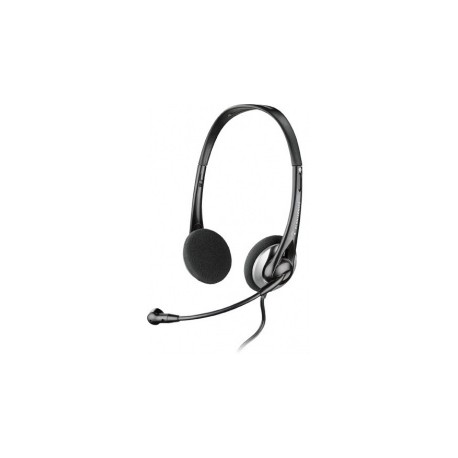 Plantronics Audífono .Audio 326 con Control de Volumen, Alámbrico, 3.5mm, Negro