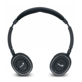 Genius HS-980BT Audífonos con Micrófono, Bluetooth 2.1EDR, Negro