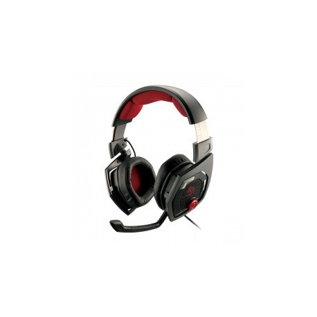 Tt eSports Audífonos Gamer Shock 3D 7.1, Alámbrico, 2 Metros, Negro/Rojo