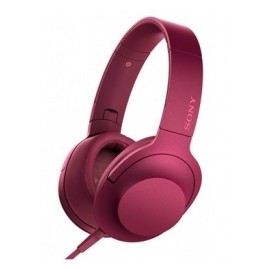 Sony Audífonos Pleglable h.ear on MDR-100AAP, Alámbrico, 1.2 Metros, 3.5mm, Rosaa