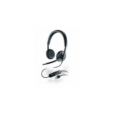 Plantronics Audífonos con Micrófono Blackwire C520, Alámbrico, USB, Negroo