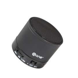 One Bocina Portátil EV-801, Bluetooth, Inalámbrico, 3W RMS, Negro