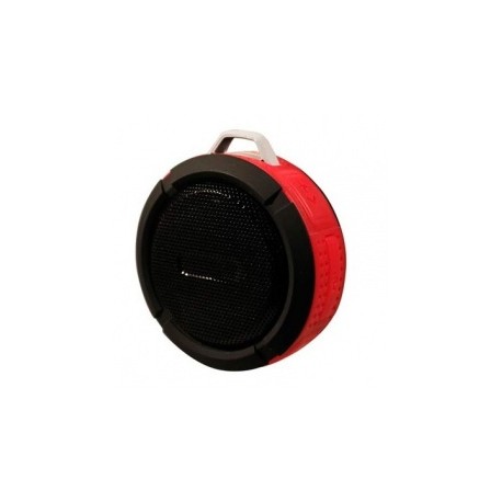 Ginga Bocina Portátil GI16BOC02BT-NR, Bluetooth, Inalámbrico, Micro-USB, Negro - Resistente al Agua